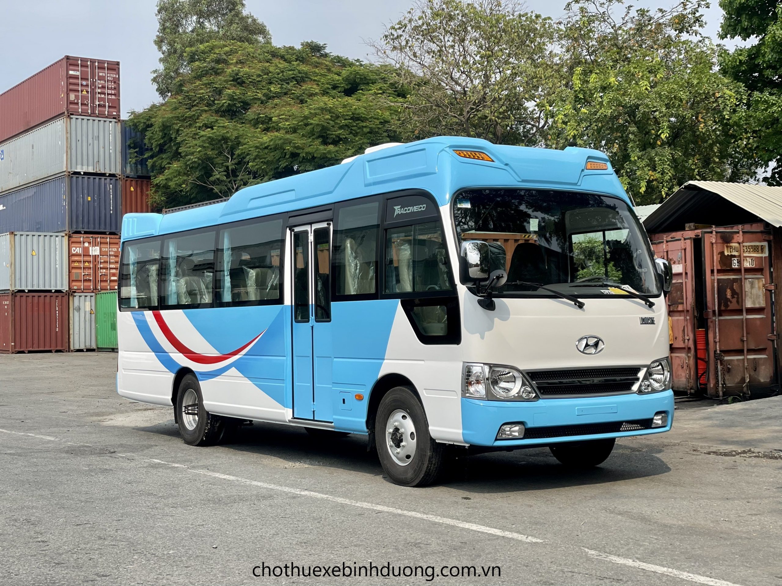 Chi phí thuê xe 29 chỗ tốt nhất huyện Bàu Bàng